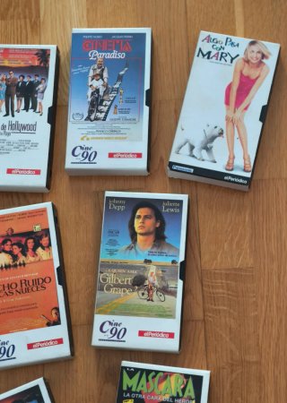 Lote 9 Películas VHS Cine C90 el Periódico