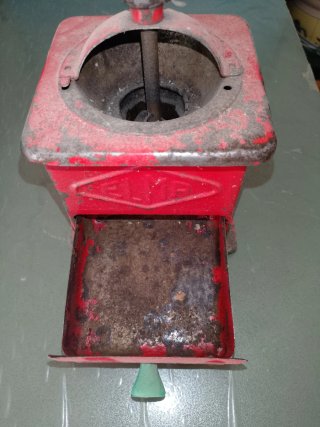 Molinillo de café ELMA rojo