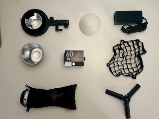 Luz LED Zhiyun molus g 60W (versión combo)
