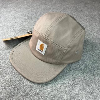 Gorra Carhartt Beige con Logo Naranja