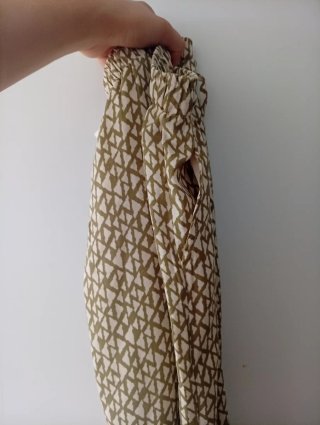 Pantalones anchos estampados