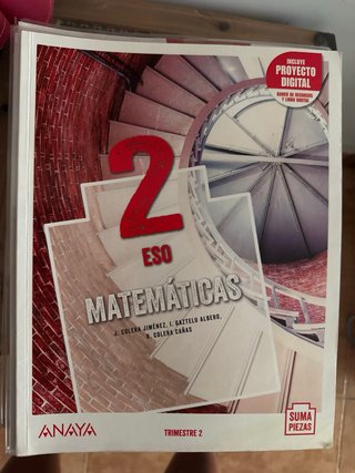Matemáticas, 2 ESO