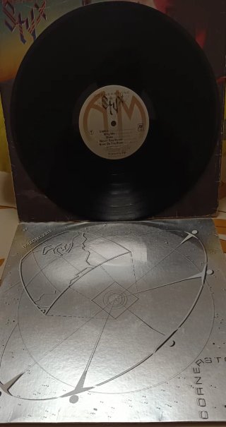 Vinilo del grupo Styx álbum "Cornerstone"