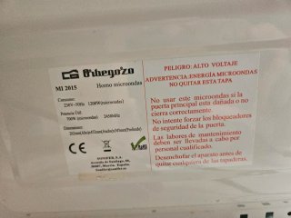 Microondas O'rbego'zo