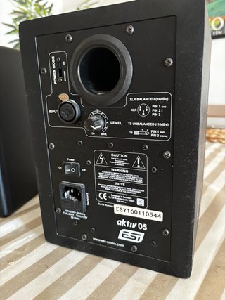 Altavoces ESI Aktiv 05 Negro