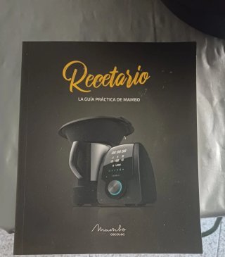 Vaporera con cestillo y libro recetas