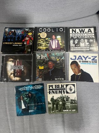 Colección CDs Rap Hip Hop (8 Discos) de segunda mano por 30 EUR en