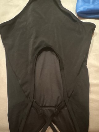Bañador Puma Negro Talla M + Gorro Mujer