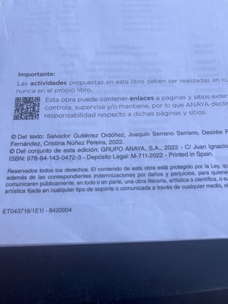 Libros lengua y literatura 1 ESO
