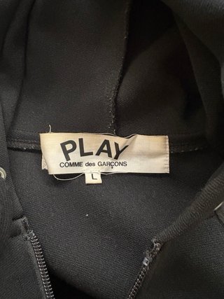 Sudadera Comme des Garçons PLAY Corazón Talla L