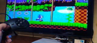 Consola Sega Mega Drive Negra/Gris
