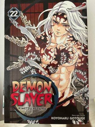 Mangas demon slayer en ingles del tomo 20-23