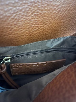 Bolso Adolfo Dominguez Piel Marrón Unisex
