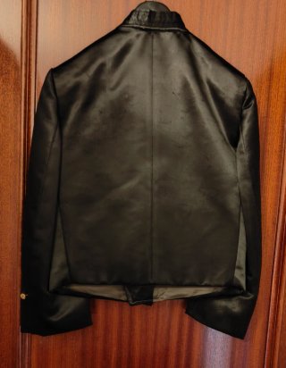 Chaqueta fallera niño negra dorada