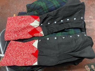 Traje militar Black Watch regimiento 42