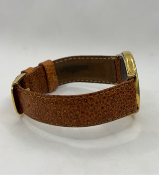 Reloj Longines Cuarzo Dorado y Marrón