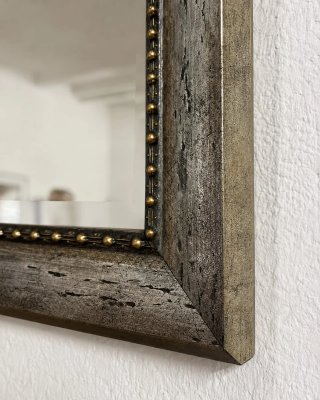 Espejo decorativo con marco envejecido