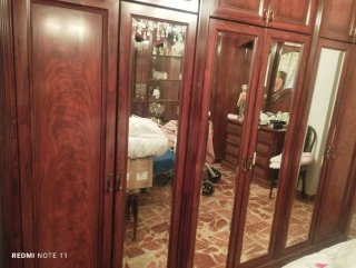 Dormitorio Matrimonio Madera Oscura