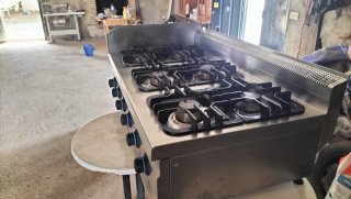 Cocina Industrial Gas 6 Fuegos