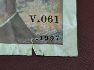 Billete 20 Francos Banque de France 1997
