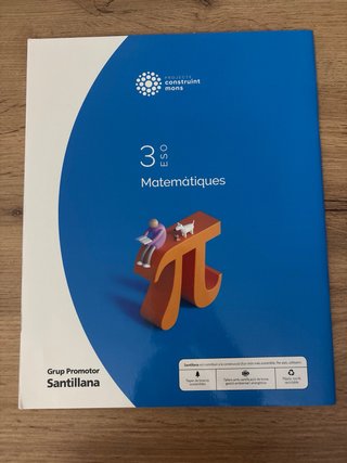 MATEMATIQUES 3 SEC CONSTRUINT MONS