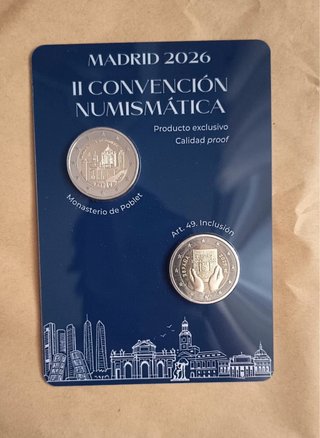 Madrid 2026 II Convención Numismática Coincard