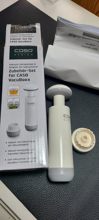 Kit Bomba Vacío CASO para Bolsas