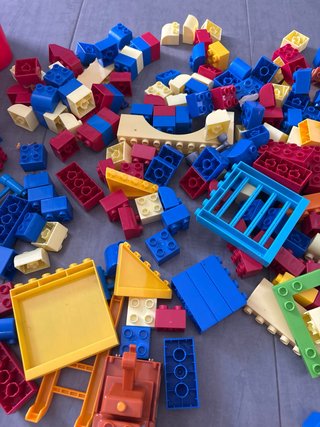 Juego de construcción piezas sueltas