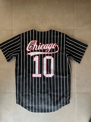 Urba Boy Chicago Baseball Jersey Retro Vintage Y2K
