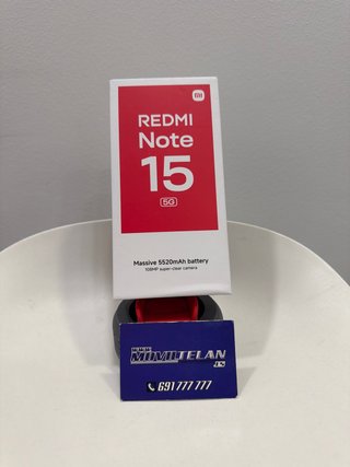 Redmi Note 15 256GB Negro Nuevo