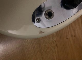 Guitarra Eléctrica Fender Mustang Blanca