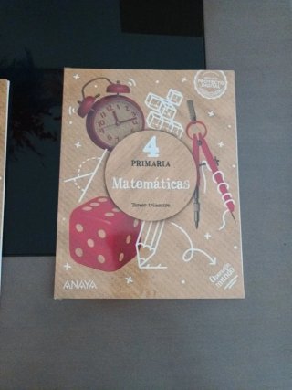 Libro Matemáticas 4 primaria