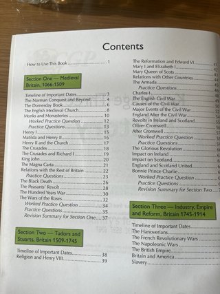 Lote libros escolares inglés-CGP/Cambridge Checkp