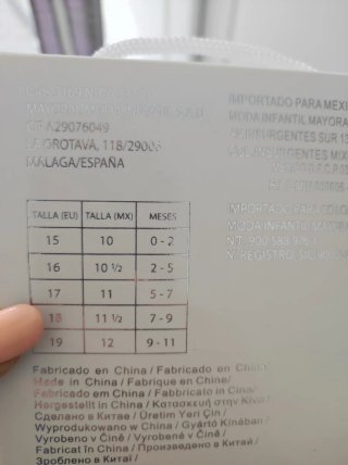 Zapatitos Mayoral Bebé Talla 16 Rosa