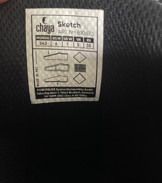 Patines Chaya Sketch Talla 38