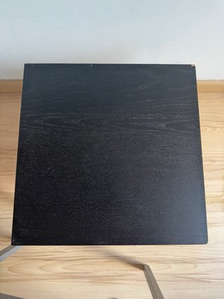 Conjunto 3 mesitas auxiliares Ikea negras