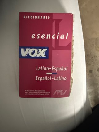 Diccionario esencial latino-español, español-la...