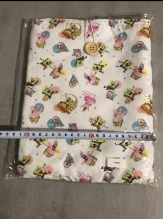 Funda para libro Spongebob y Patricio