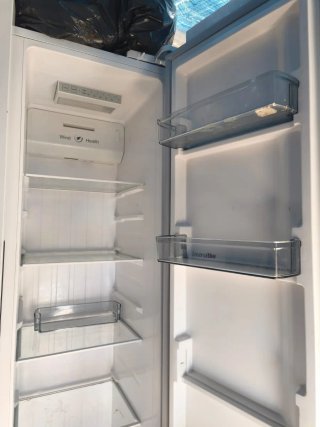 Frigorífico americano blanco