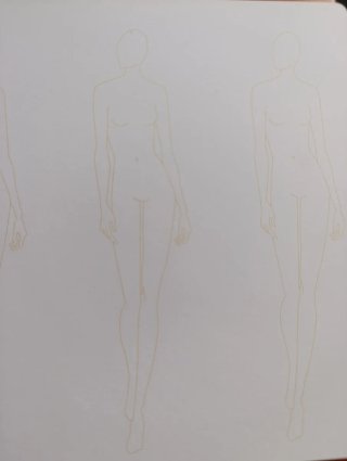 The Fashion Sketchpad 420 Figure Templates for ...