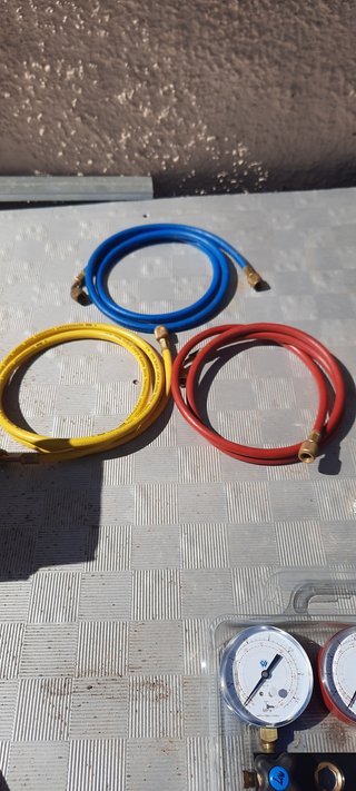Bomba de vacío Wigam con manómetro