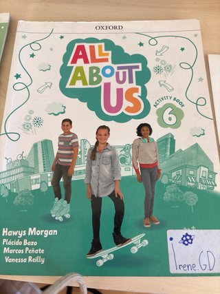 Libro de Inglés Oxford All About Us 6