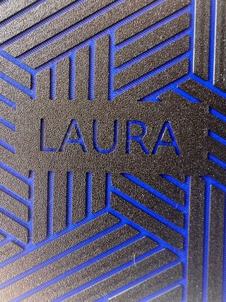 Tapa cristal TM7 peso personalizado + Llavero