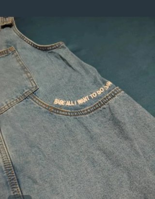 Vestido vaquero Pull&Bear Talla S Y2K