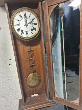 +100 AÑOS RELOJ MOREZ CASTAÑO ENORME B ESTADO