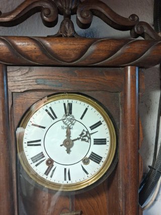+100 AÑOS RELOJ MOREZ CASTAÑO ENORME B ESTADO
