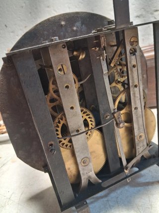 +100 AÑOS RELOJ MOREZ CASTAÑO ENORME B ESTADO