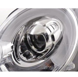 Faros Luz Diurna Mini One/Cooper 06-10 Cromo