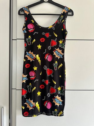 Vestido estilo comic/pin up