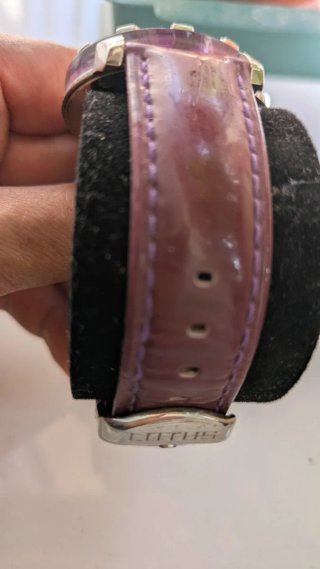 Reloj Lotus Mujer Morado y Plateado